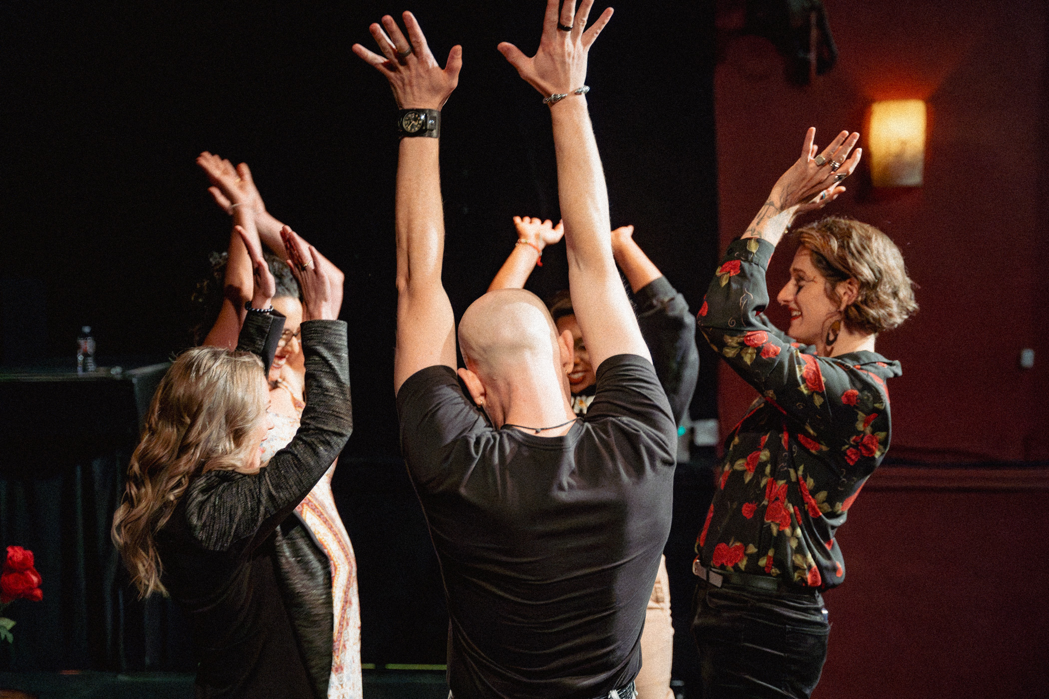 Exposed storytellers pre-show